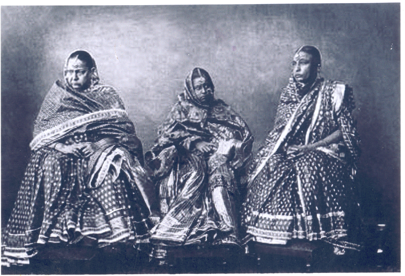 Princess isabella of Bourbon with H.H.Nawab Shah Jehan Begum and her mother