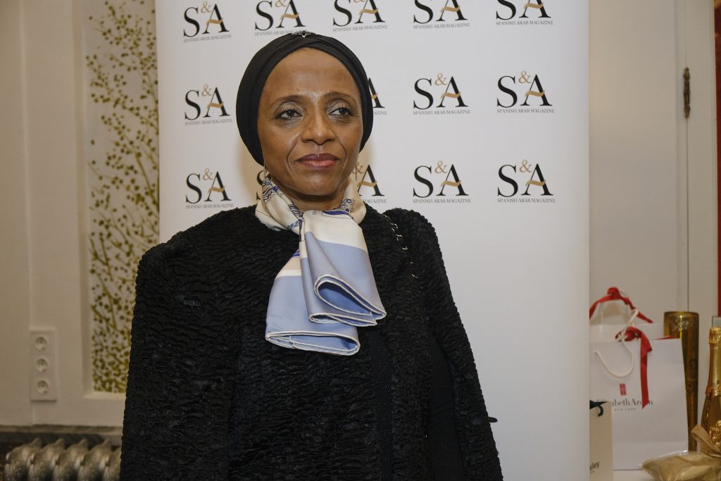 Excma. Sra. Amel Lahssine Kane Esposa del Embajador Mauritania