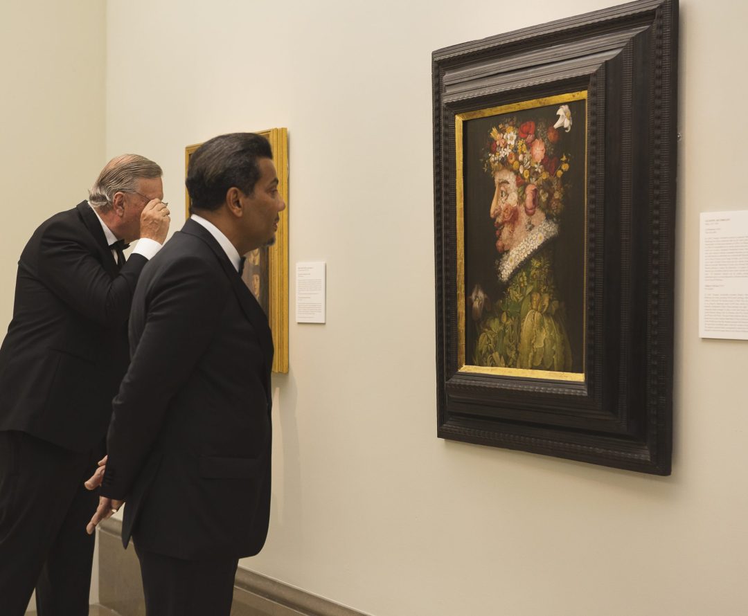 Mark Fenwick y  el Embajador de Qatar el Excmo. Sr. Abdalla Al-Hamar.